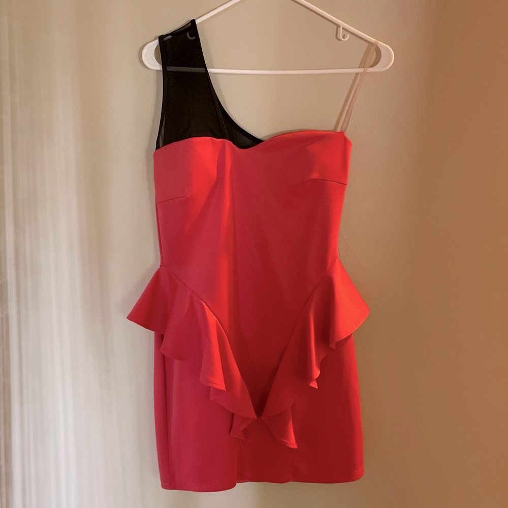One Shoulder Mini Dress
